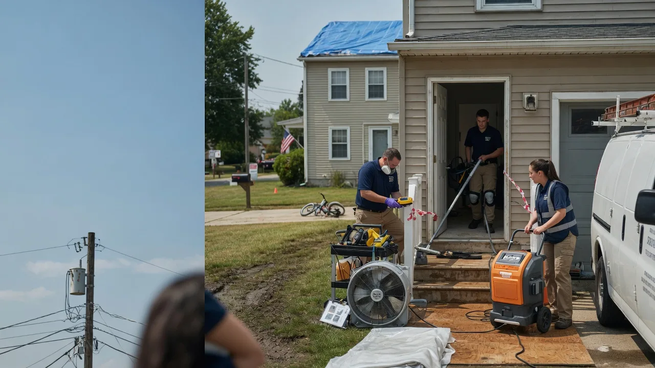 Water Damage Repair in Hometown, WV near me